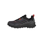 adidas Terrex AX4 erkek outdoor ayakkabısı, Gri Altı Güneş Enerjili Kırmızı Karbon, 44 EU