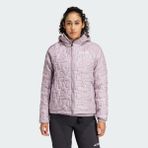 Adidas Terrex IM8191 Terrex Xperior Primaloft Loose Fill Insulated Kapüşonlu Mont - Mor