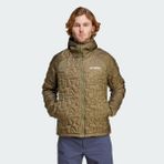 Adidas TERREX IT3244 Terrex Xperior PrimaLoft Loose Fill Insulated Kapüşonlu Mont - 2XL - Yeşil