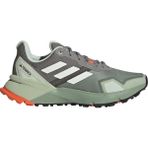 Adidas Terrex JI1923 Terrex Soulstride Trail Running Shoes - 41 - Yeşil - Beyaz