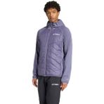 Adidas Terrex Multi Insulated Hybrid Erkek Mor Kapüşonlu Mont