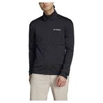 Adidas Terrex Multi Light Fleece Full-Zip Siyah Erkek Sweatshirt
