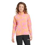 Adidas Terrex Multi Printed Fleece Turuncu Kadın Sweatshirt