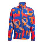 adidas Terrex Multi Printed Full-Zip Erkek Sweatshirt Mavi XL