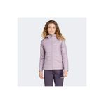 adidas Terrex Multi Synthetic Insulated Kadın Mor Kapüşonlu Mont