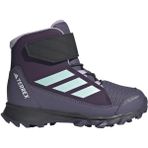 adidas TERREX SNOW CW Mor Unisex Outdoor Ayakkabı CLIMAWARM Teknolojisi ile Su Geçirmez Koruma - Gri