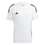 Adidas Tiro 24 Jersey Erkek Beyaz Bisiklet Yaka Tişört, XXL