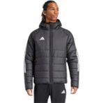 Adidas TIRO24 Winter Jacket Erkek Şişme Mont 000-Siyah Kapüşonlu Normal Kalıp Özellikli - XL