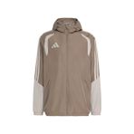 Adidas Tiro26C Aw Jkt Erkek Futbol Antrenman Yağmurluk KE9319 Kahverengi