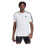 adidas Tr-Es Base 3S T Erkek Tişört, Beyaz, Xl