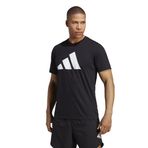 adidas Tr-Es Fr Logo T Erkek Tişört, Siyah, S