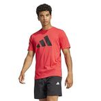 Adidas Train Essentials Feelready Logolu Antrenman Tişört Erkek PURRUB/SİYAH M, PURRUB/SİYAH, M