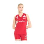 Adidas Türkiye Voleybol Milli Takim Formasi Türkiye Kadın Voleybol Milli Takım Forması KM7474 Kırmızı - XS