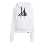 adidas U SNOW HD Unisex Grafik Baskılı Kapüşonlu Sweatshirt, S