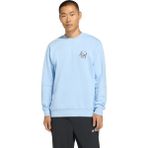 Adidas U Trail Rules C Erkek Sweatshirt - XL - Mavi