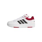 adidas Üniseks Çocuk Hoops Classic Ayakkabı, Ftwr White Team Victory Red Core Black, 33.5 EU