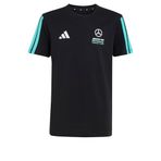 adidas Üniseks Kids Mercedes - AMG Petronas Formula 1 Team DNA Tee, Black/Semi Mint Rush