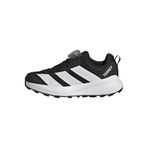 adidas Üniseks Kids Terrex Agravic BOA Kids parkur koşu ayakkabısı, Core Black Ftwr White Semi Impact Orange, 37 1/3 EU