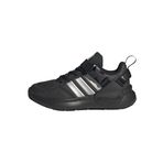 adidas Üniseks Kids X Star Wars The Mandalorian Runner Kids Ayakkabı, Karbon Gümüş Metalik Çekirdek Siyah, 28 EU