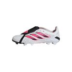 adidas Üniseks League Kids futbol ayakkabısı, sağlam tabanlı, katlanabilir dil, Ftwr Beyaz Solar Turbo Core Siyah, 31 EU