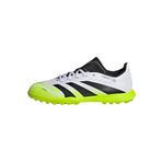 adidas Üniseks League suni çim futbol ayakkabısı, çocuk, siyah, Cloud White Core Black Lucid Limon, 28 EU