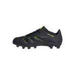 adidas Üniseks Predator Club Firm Multi Ground Football Boots Futbol Ayakkabısı, Core Black Carbon Lucid Limon, 36 EU