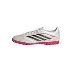 adidas Uniseks-Yetişkin Copa Pure Iv Club Çim, Sıfır Metalik/Siyah/Berrak Kırmızı, 9.5 Women/8.5 Men