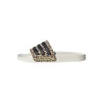 adidas Unisex Adilette Shower Slides sürgülü sandalet, Off White Core Black Magic Bej, 37 EU
