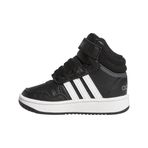 adidas Unisex Bebek Hoops Mid 3.0 Ac i Spor Ayakkabi, Cblack/Ftwwht/Gresix, 25