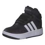 adidas Unisex Bebek Hoops Mid 3.0 Ac i Spor Ayakkabi, Cblack/Ftwwht/Gresix,25.5