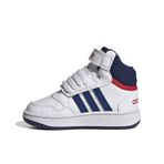 adidas Unisex Bebek Hoops Mid 3.0 Ac i Spor Ayakkabi, Ftwwht/Vicblu/Betsca, 26.5