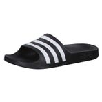 adidas Unisex Çocuk Adilette Aqua K Sandalet, Cblack/Ftwwht/Cblack, 28