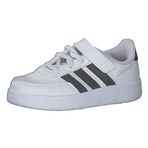 adidas Unisex Çocuk Breaknet 2.0 El K Ayakkabi, Ftwwht/Cblack/Cblack, 29
