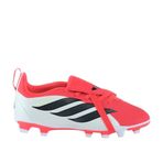 adidas unisex-çocuk PREDATOR CLUB FT EL FG/MG J AYAKKABI, berrak kırmızı, 35.5 EU