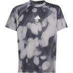 Adidas Unisex Çocuk Siyah T-Shirt JM3781 - 5 - 6 Yaş - Gri