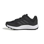 adidas Unisex Çocuk Terrex Agravic Flow Cf K Outdoor Ayakkabı, Cblack/Dgsogr/Solred, 29