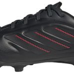 Adidas Unisex Copa Pure Iii League Fg/Mg Football Boots Kids Sneaker, Core Black/Carbon/Lucid Red, 5 Uk