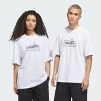 adidas Unisex Skateboarding x Mark Gonzales Logo Tişört Skateboarding KF1836
