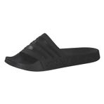 adidas Unisex Yetişkin Adilette Shower Duş Terliği, Cblack/Cblack/Cblack, 48.5