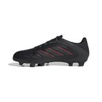 adidas Unisex Yetişkin COPA PURE III CLUB FG/MG Futbol Ayakkabısı (Sert Zemin) CBLACK/CARBON/LUCRED 38
