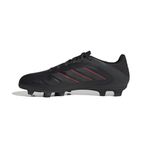 adidas Unisex Yetişkin COPA PURE III CLUB FG/MG Futbol Ayakkabısı (Sert Zemin) CBLACK/CARBON/LUCRED 40 2/3