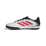 adidas Unisex Yetişkin COPA PURE III LEAGUE TF Futbol Ayakkabısı (Halı Saha) FTWWHT/LUCRED/CBLACK 43 1/3