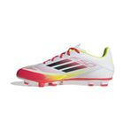 adidas Unisex Yetişkin F50 CLUB FG/MG Futbol Ayakkabısı (Sert Zemin) FTWWHT/CBLACK/SYELLO 37 1/3