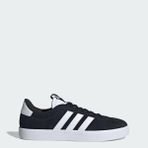 adidas Vl Court 3.0 Kadın Spor Ayakkabı Siyah Deri Saya ve Kauçuk Dış Taban ile Konforlu Tasarım