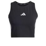 Adidas W 3S Pad Tk Kadın Günlük Crop Üst KC5181 Siyah