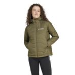 adidas W MT INS HO JKT Kadın Spor Dış Giyim, olive strata, XS