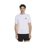Adidas We Bas T Erkek Antrenman Tişörtü KD5453 Beyaz - 4XL