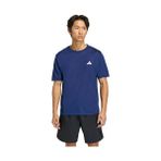 Adidas We Bas T Erkek Antrenman Tişörtü KD5457 Mavi - 4XL