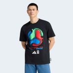 Adidas World Cup Tour Erkek Siyah T-Shirt.-