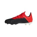 Adidas X 18.4 FG Erkek Krampon Ayakkabısı Siyah Kırmızı